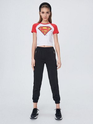 Укороченная футболка Superman