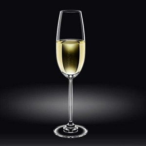 WILMAX Crystalline Набор бокалов для шампанского 2шт. 230мл WL-888005/2C