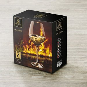WILMAX Crystalline Набор бокалов для вина 2шт. 880мл WL-888055/2C