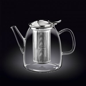WILMAX Заварочный чайник с метал.фильтром высокий 950мл