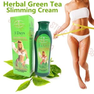 Фитнес крем для похудения с зеленым чаем 200мл.