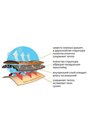 #81668 Кальсоны чёрный