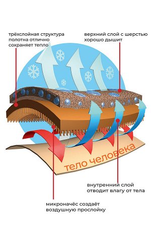 #81536 Кальсоны меланж т.серый