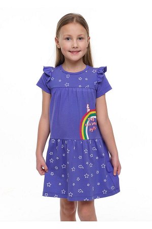 #90576 Платье фиолетовый