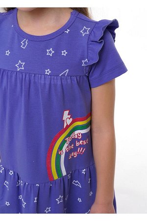 #90576 Платье фиолетовый