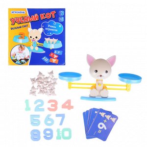 Игра настольная "Ученый Кот", Детская настольная игра, Развивающая детская игра