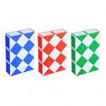ИГРОЛЕНД Головоломка &quot;Мир квадратов. Змейка лайт&quot;, PP, 10х6,7х2,4см