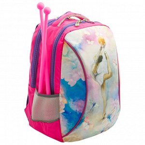 Рюкзак для гимнастики 216 L-031, цвет сиреневый/розовый/фиолетовый