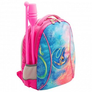 Рюкзак для гимнастики 216 М-034, цвет розовый/голубой