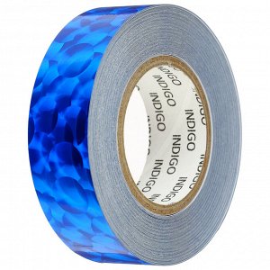 Обмотка для обруча с подкладкой INDIGO 3D BUBBLE 20 мм * 14 м, цвет синий