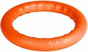 PitchDog 20 - Игровое кольцо для апортировки d 20 оранжевое
