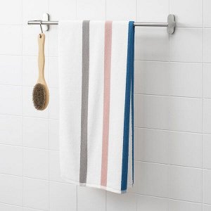ФОСКОН Банное полотенце, белый, разноцветный, 70x140 см