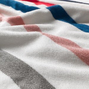 ФОСКОН Полотенце, белый, разноцветный, 50x100 см
