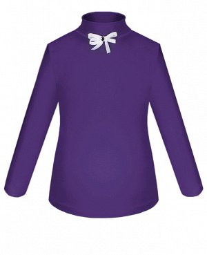 Радуга дети Фиолетовая школьная водолазка (блузка) для девочки 83784-ДШ19