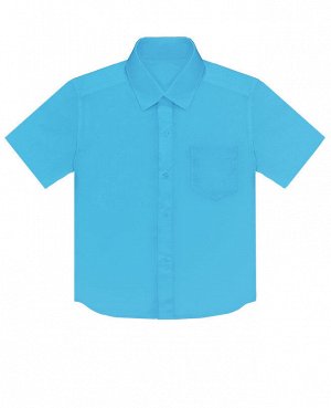 Бирюзовая рубашка для мальчика 21195-ПМС19