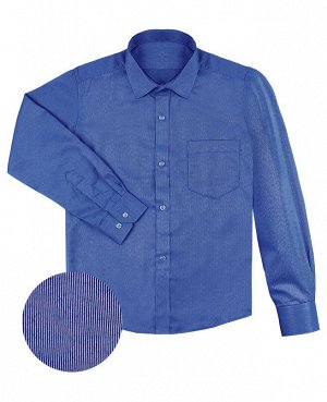 Синяя рубашка для мальчика 68138-ПМ18