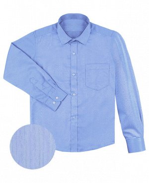 Голубая рубашка для мальчика 68136-ПМ18