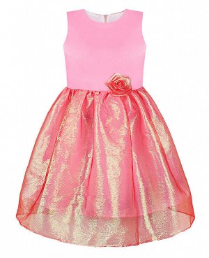 Розовое платье для девочки 82761-ДН18