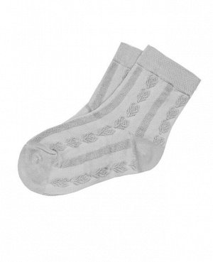 Серые носки для девочки 39664-ПЧ18