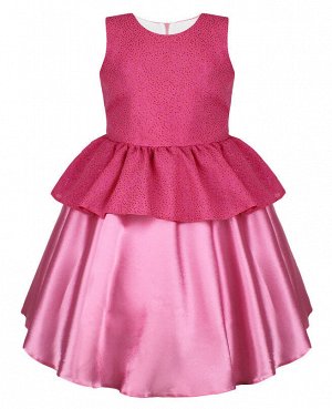 Нарядное платье пурпурного цвета для девочки 84321-ДН19