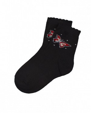 Черные носки для девочки 32596-ПЧ18