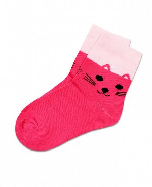 Малиновые носки для девочки 37604-ПЧ19