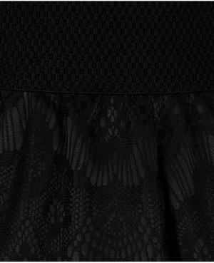 Чёрная юбка для девочки 83301-ДНШ19