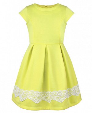 Жёлтое платье для девочки 80903-ДО18