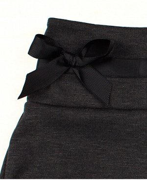 Серые школьные брюки для девочки 82483-ДШ20