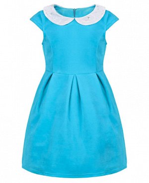 Голубое платье для девочки 82991-ДН18