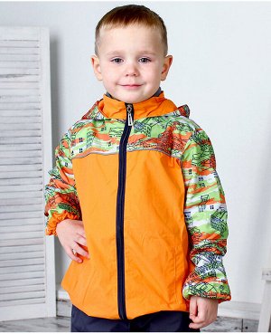 Оранжевая ветровка для мальчика 76971-МО15