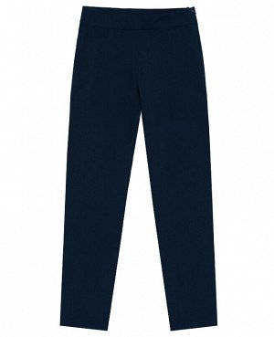 Синие  брюки для девочек 1 80812-ДШ19