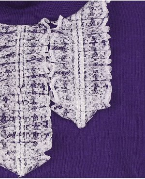 Школьная фиолетовая блузка для девочки 82535-ДШ19