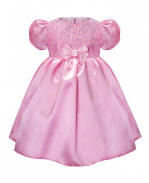 Розовое нарядное платье для девочки 76231-ДН15