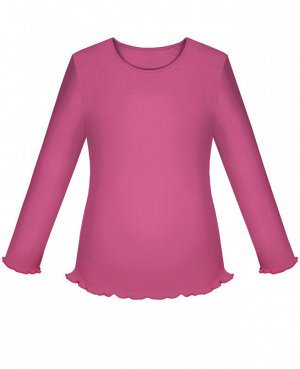 Школьная малиновая блузка для девчоки 77829-ДШ19