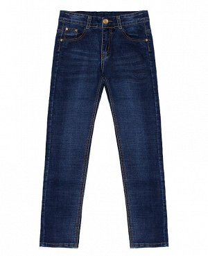Джинсовые синие брюки для мальчика 22684-ПМО16