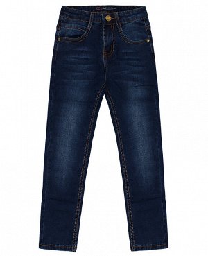 Джинсовые синие брюки для мальчиков 22271-ПМО19