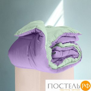 Одеяло 'Sleep iX' MultiColor 250 гр/м, 220х240 см, (цвет: Фиолетовый+Светло-мятный) Код: 4605674322258