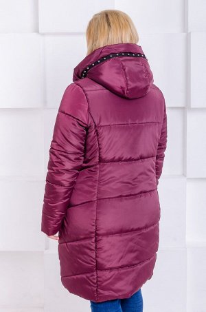 Куртка зимняя Риана марсала