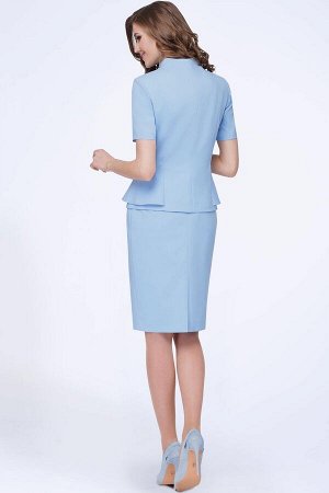 Женский комплект жакет, блузка и юбка