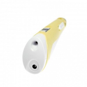 Комплект в тубусе 3Д ручка NIT-Pen2 желтая + пластик ABS 15 цветов по 10 метров