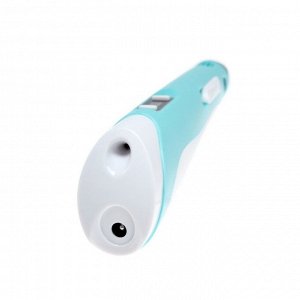 Комплект в тубусе 3Д ручка NIT-Pen2 голубая + пластик PLA 15 цветов по 10 метров