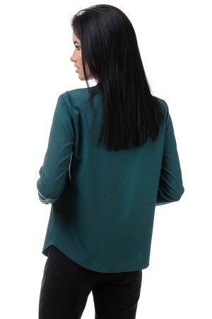 Блуза «Мишель», р-ры S-ХL, арт.393 зеленый