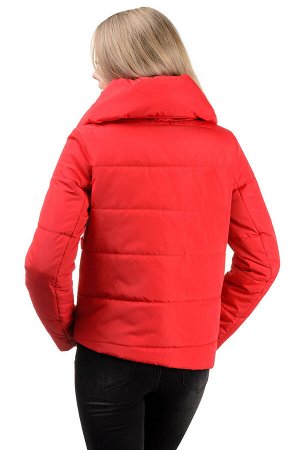 Демисезонная куртка «Далия»,р-ры 42-48, №234 красный