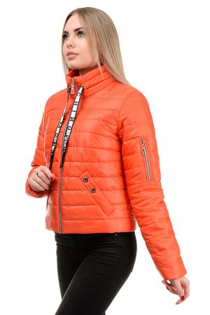 Демисезонная куртка «Илва», р-ры 42-48, №238 оранжевый
