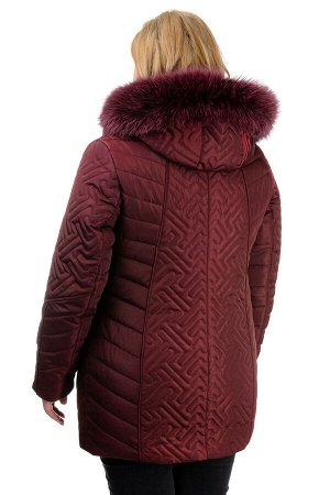 Зимняя куртка «Кимберли», р-ры 50-58, №220 бордо