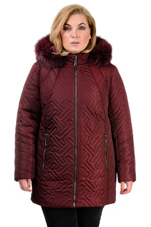 Зимняя куртка «Кимберли», р-ры 50-58, №220 бордо