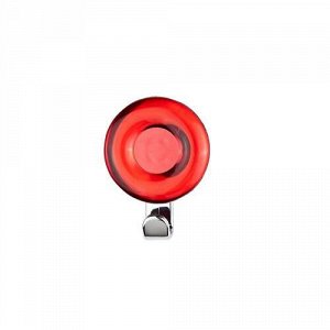 Декоративный крючок КОЛЬЦО (цвет: красный), ABS- пластик.