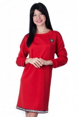 Платье П 499 "Ж" (Красный)