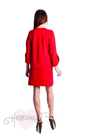 Платье П 657 (красный)